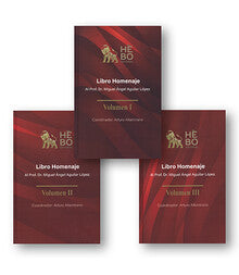 LIBRO HOMENAJE AL PROF. MIGUEL ÁNGEL AGUILAR LÓPEZ - 3 TOMOS (PASTA DURA)