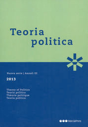 TEORIA POLITICA 2013 / BOVERO MICHELANGELO