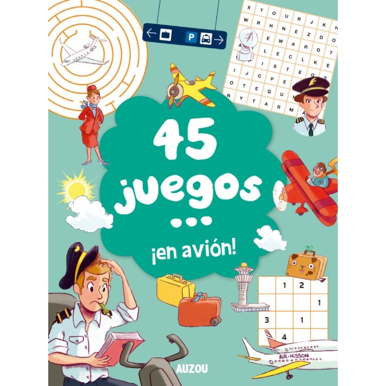 45 JUEGOS EN AVION (V&R) (9303)