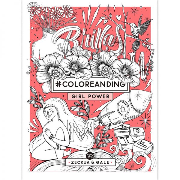 #Coloreanding Girl Power