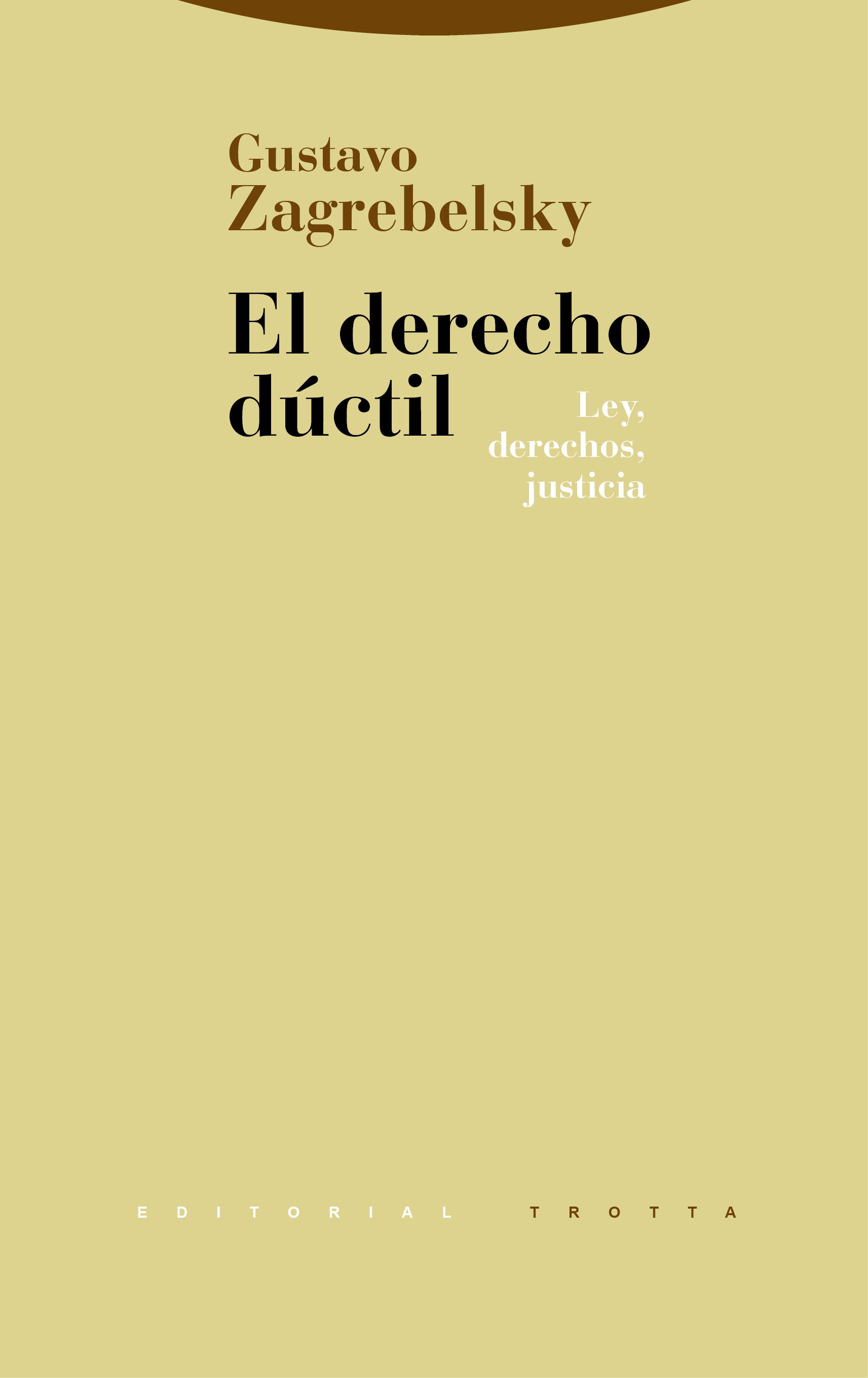 EL DERECHO DÚCTIL - Gustavo Zagrebelsky