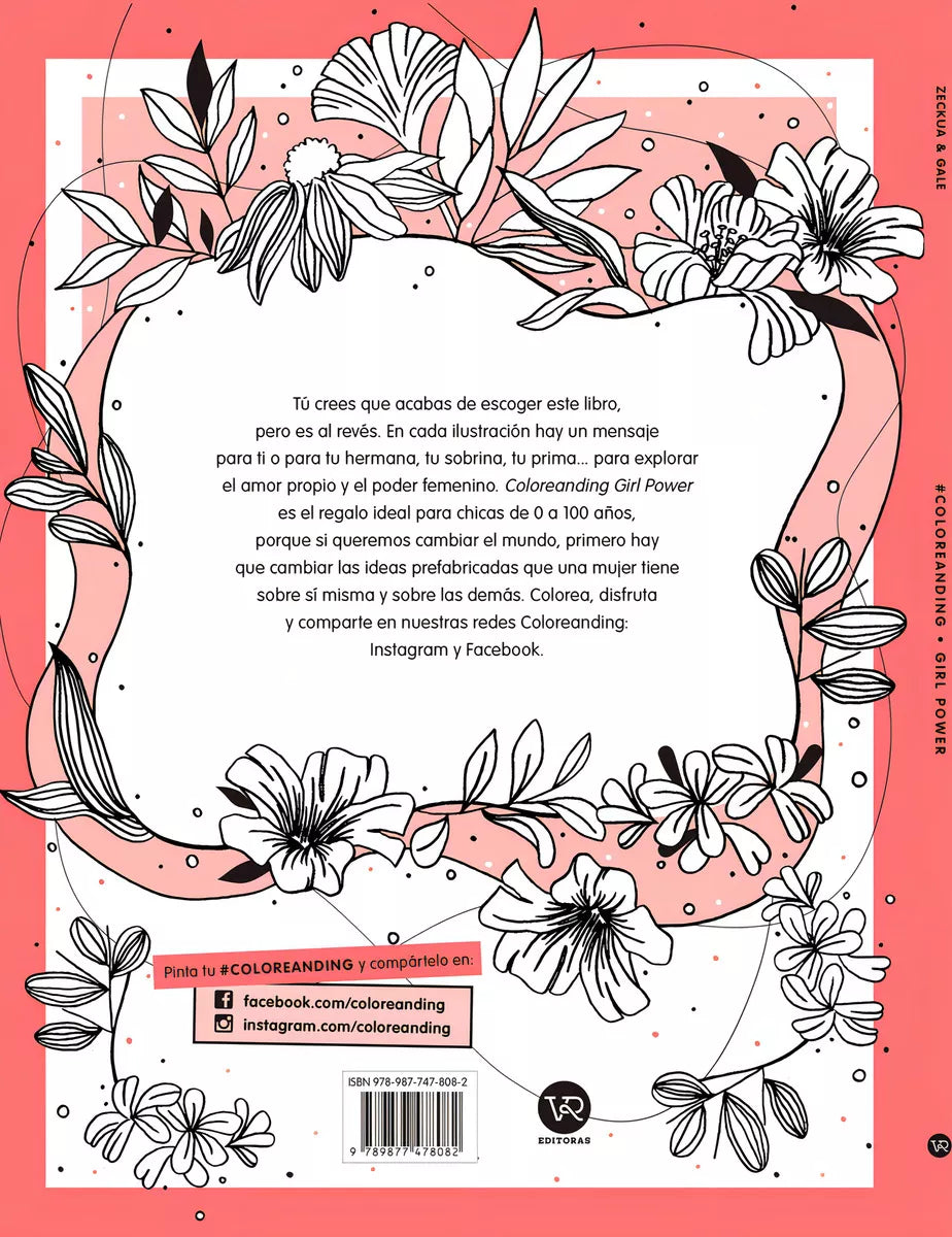 #Coloreanding Girl Power