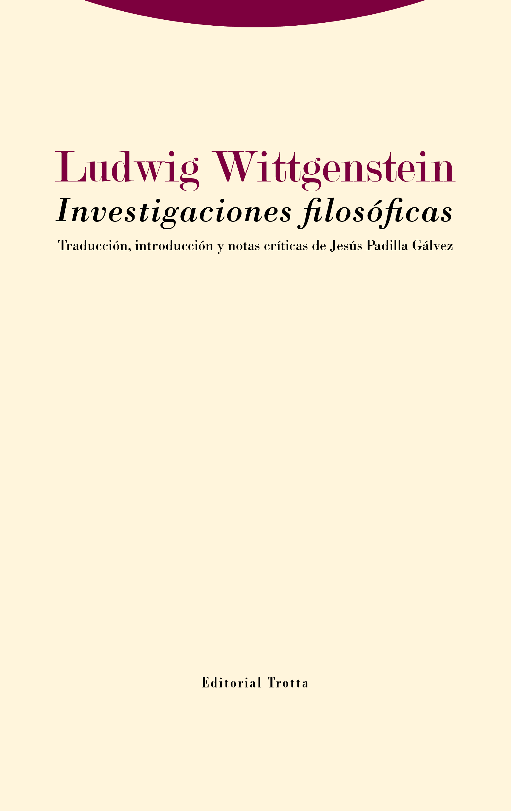 INVESTIGACIONES FILOSÓFICAS - Ludwing Wittgenstein