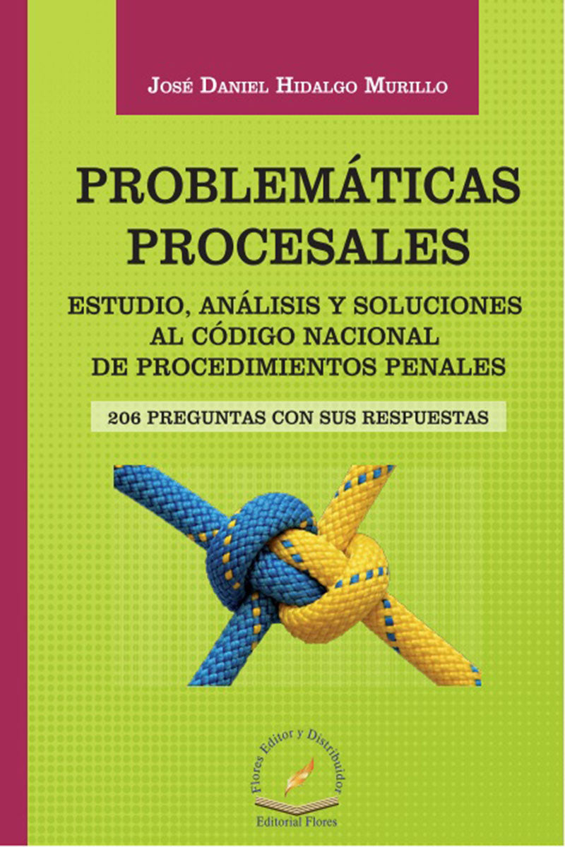 PROBLEMÁTICAS PROCESALES ESTUDIO, ANÁLISIS Y SOLUCIONES AL CODIGO NACIONAL DE PROCEDIMIENTOS PENALES - José Daniel Hidalgo Murillo