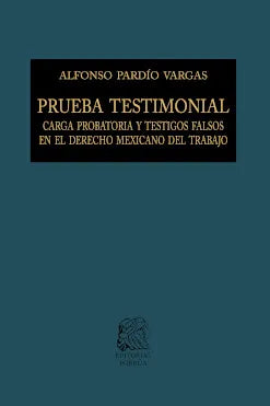 Prueba testimonial / ALFONSO PARDIO VARGAS - PORRUA