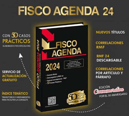 Fisco Agenda 2024 Isef Grupo Corporativo Ludp And Betty Book 3148