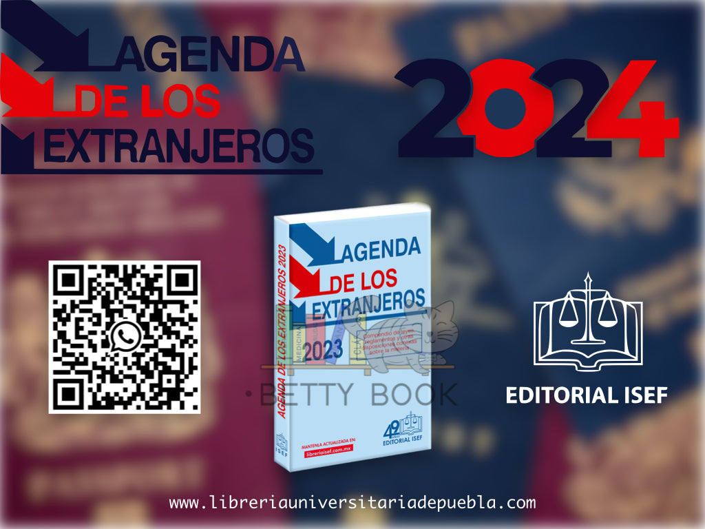 AGENDA DE LOS EXTRANJEROS 2024 ISEF GRUPO CORPORATIVO LUDP & BETTY BOOK