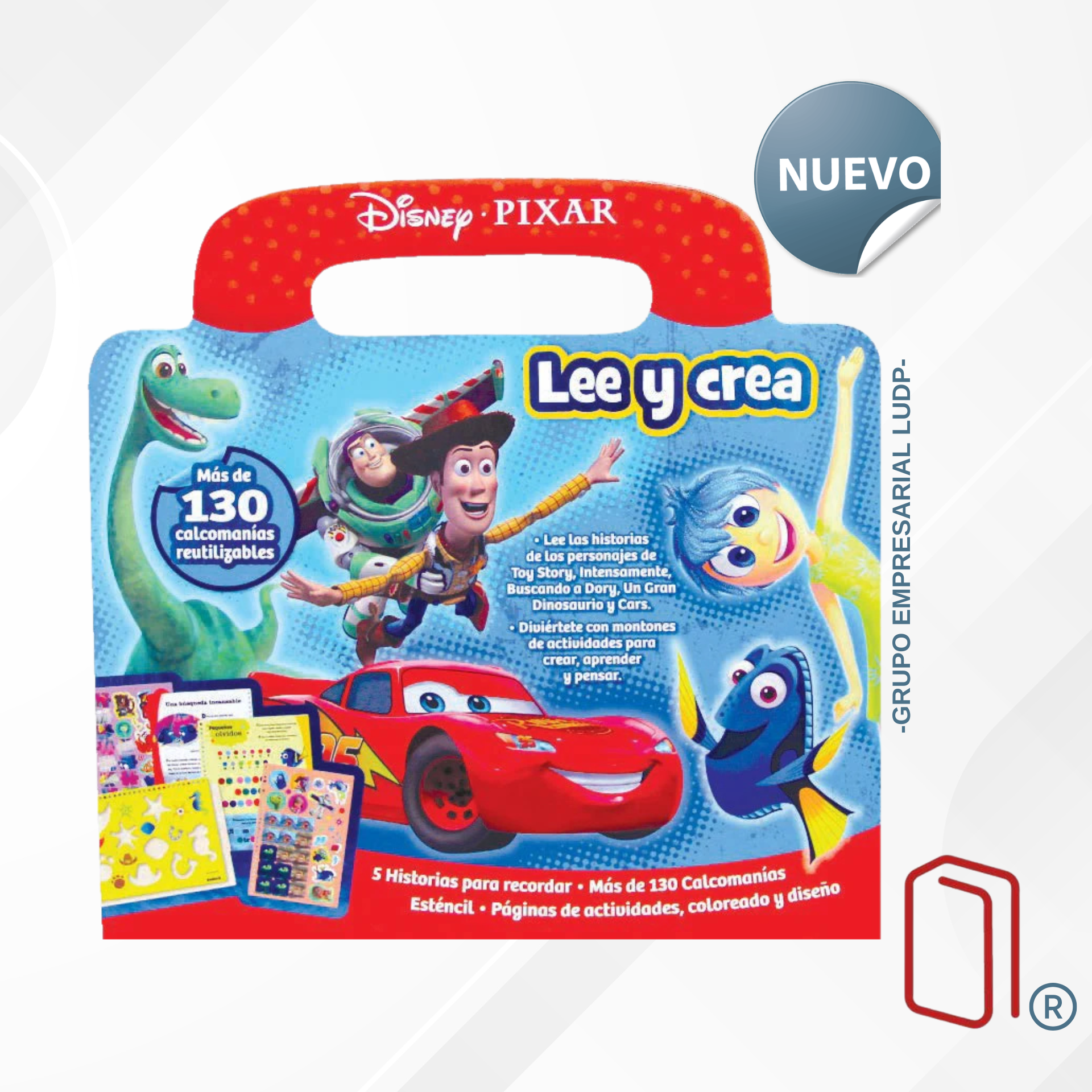 LEE Y CREA - DISNEY PIXAR