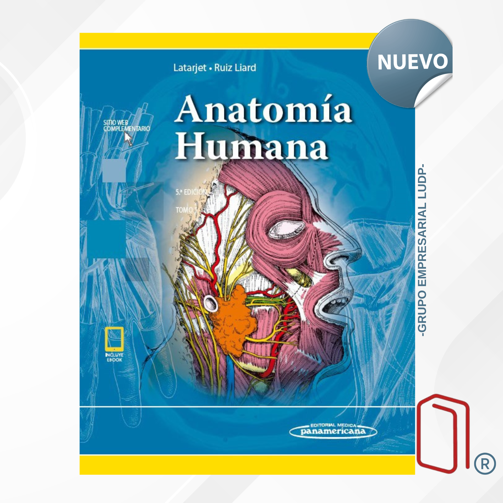 ANATOMÍA HUMANA (2 TOMOS). COLECCIÓN LATARJET - Michel Latarjet