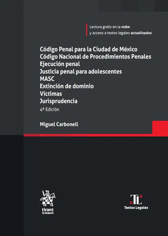 CÓDIGO PENAL PARA LA CIUDAD DE MÉXICO - 4.ª ED. 2025 (CON ARILLAS Y PASTA DURA)