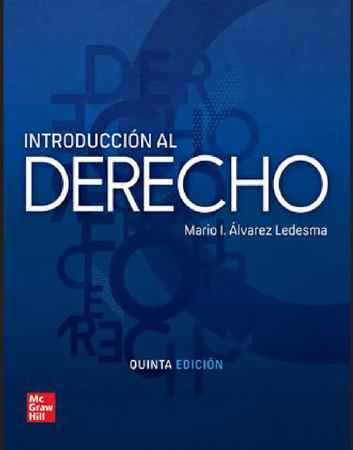 INTRODUCCION AL DERECHO CON CONNET //  ALVAREZ LEDESMA MARIO