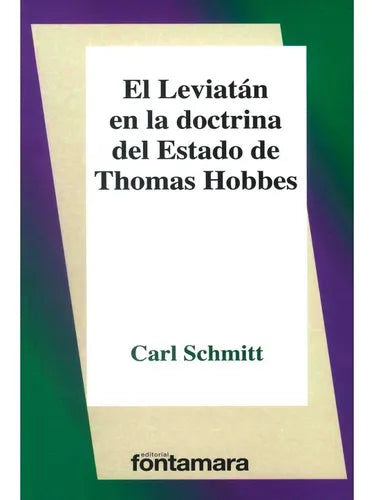 EL LEVIATÁN EN LA DOCTRINA DEL ESTADO DE THOMAS HOBBES - Carl Schmitt