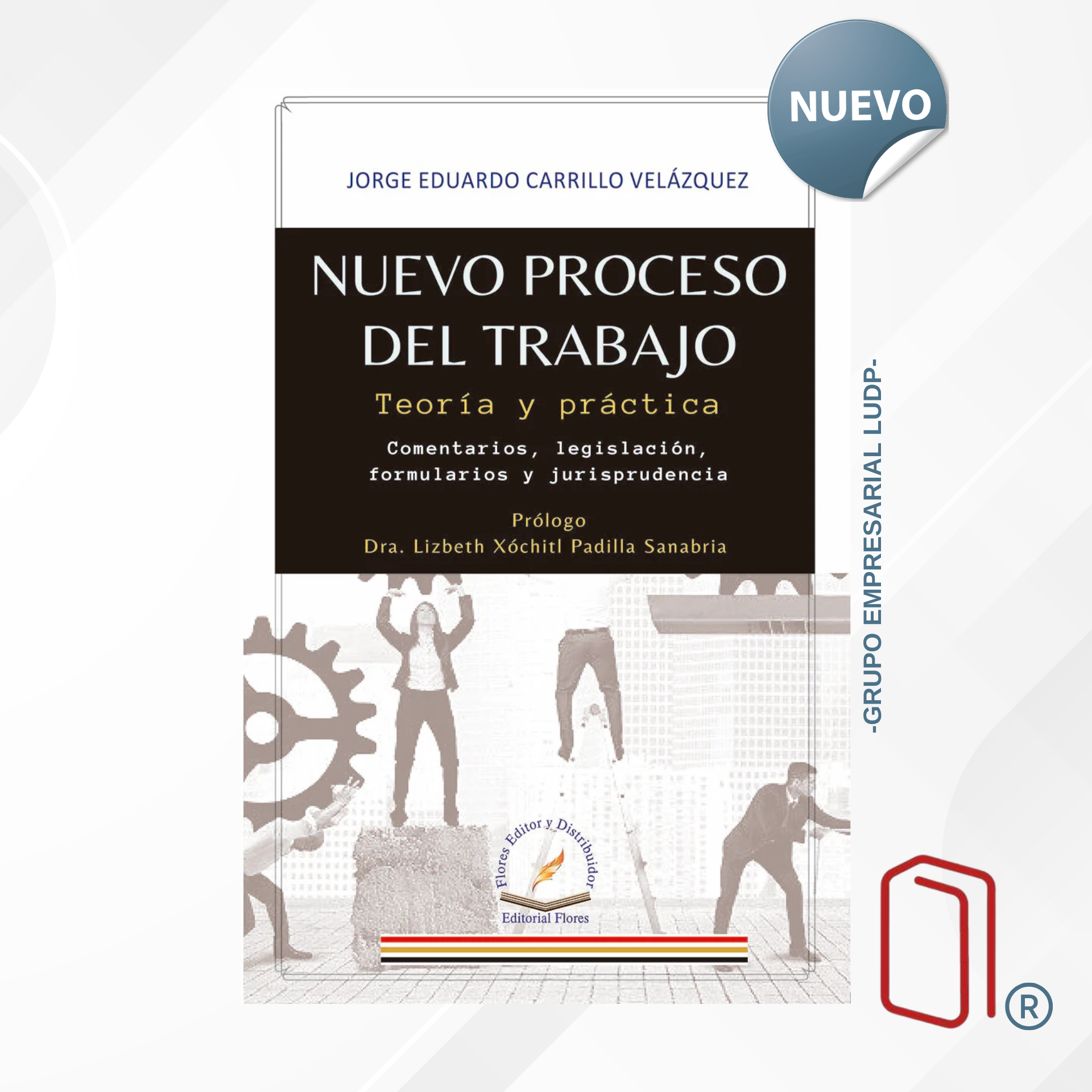 NUEVO PROCESO DEL TRABAJO / JORGE EDUARDO CARRILLO VELAZQUEZ - FLORES EDITORES (9052)