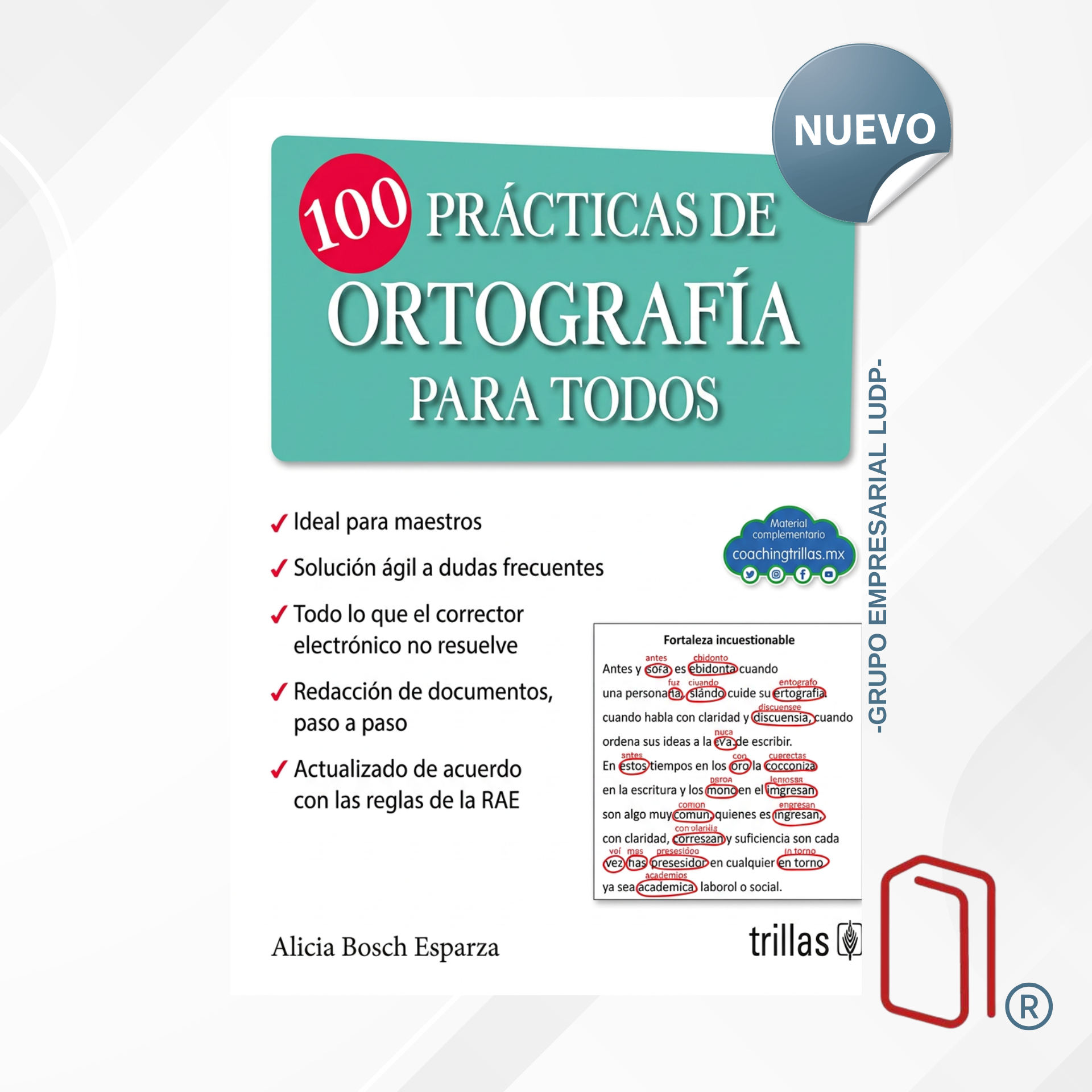 100 PRACTICAS DE ORTOGRAFIA PARA TODOS / MARIA A. BOSCH - TRILLAS (1951)