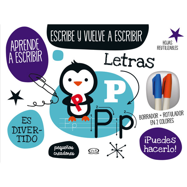Letras, escribe y vuelve a escribir – Grupo Empresarial LUDP- Librería ...