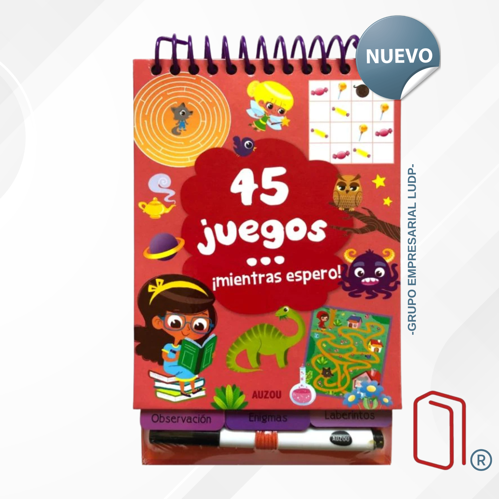 45 JUEGOS MIENTRAS ESPERO (V&R) (9297)