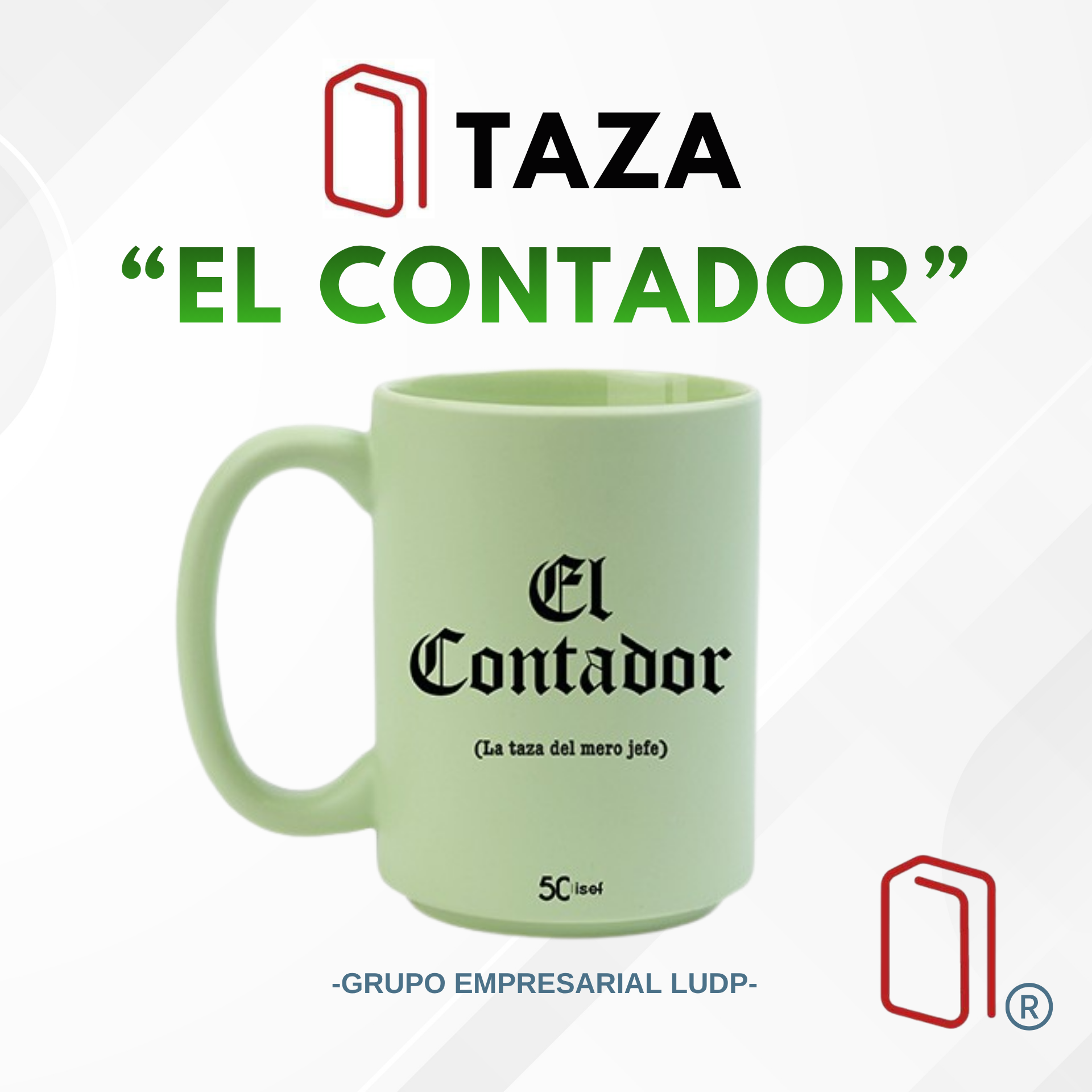 Taza “El Contador" (La taza del mero jefe)