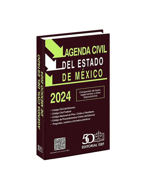 AGENDA CIVIL DEL ESTADO DE MEXICO 2024 ISEF GRUPO CORPORATIVO LUDP