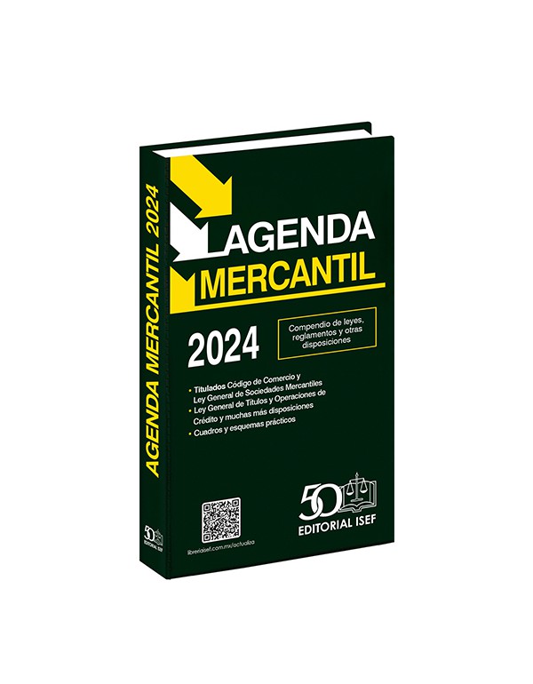 AGENDA MERCANTIL 2024 ISEF GRUPO CORPORATIVO LUDP & BETTY BOOK