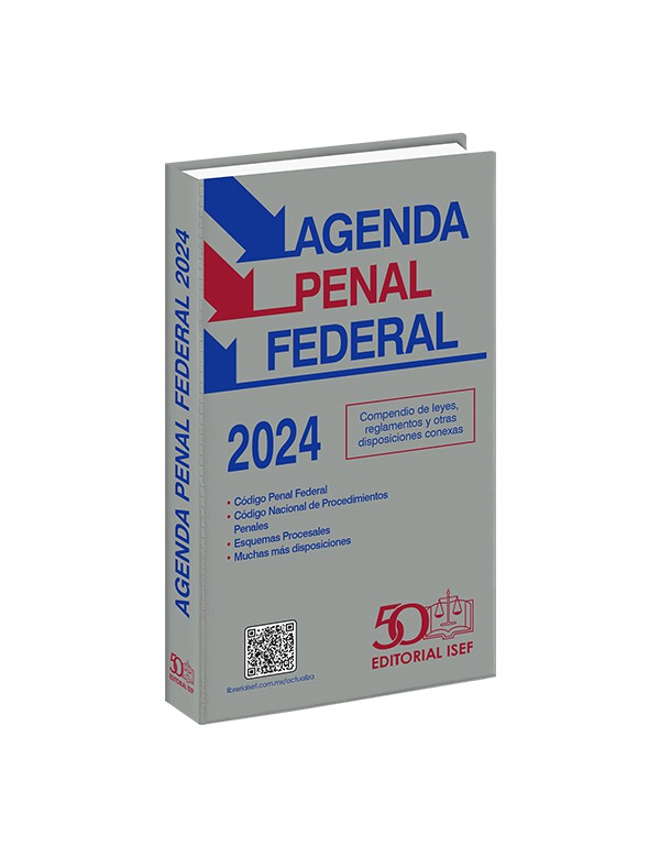 Agenda Penal Federal 2024 Isef Grupo Corporativo Ludp And Betty Book 4345