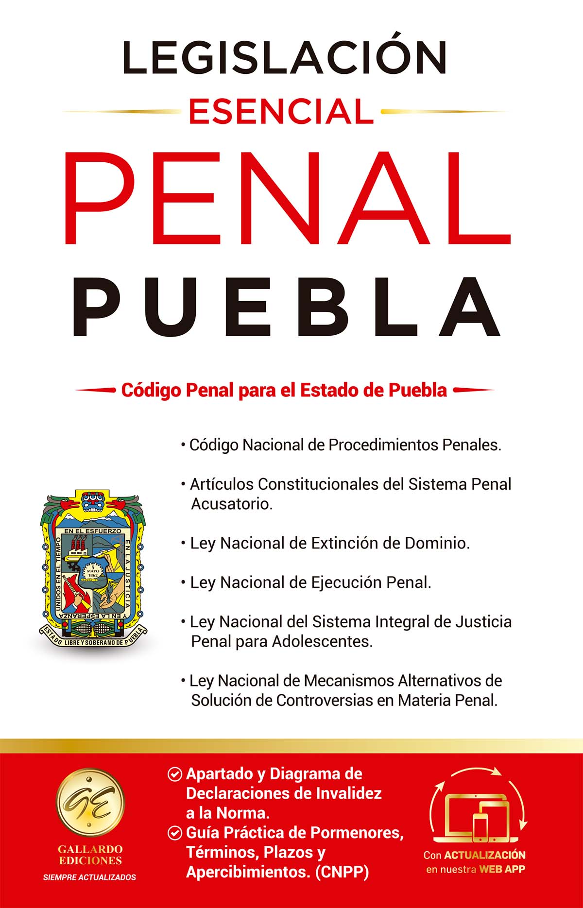 Legislación Esencial Penal de Puebla 2025