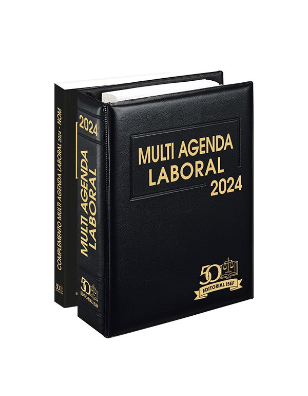 MULTI AGENDA LABORAL Y COMPLEMENTO 2024 ISEF GRUPO CORPORATIVO LUDP